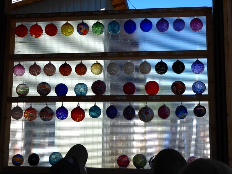 Skagway Alaska's Jewell Gardens – go forth and blow (glass, that is)